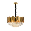 Ritz - ZigZag Gold Odeon Chandelier